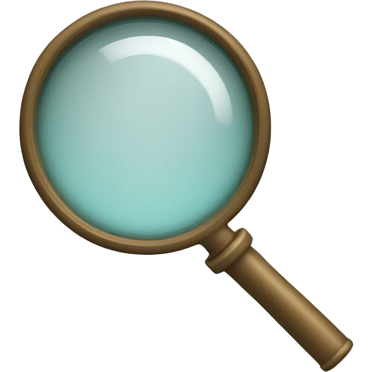 magnifying glass emoji
