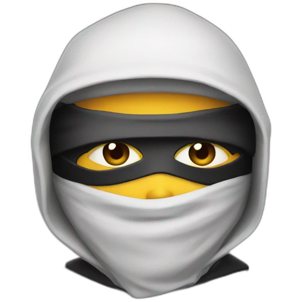 A NINJA WITH LASER emoji