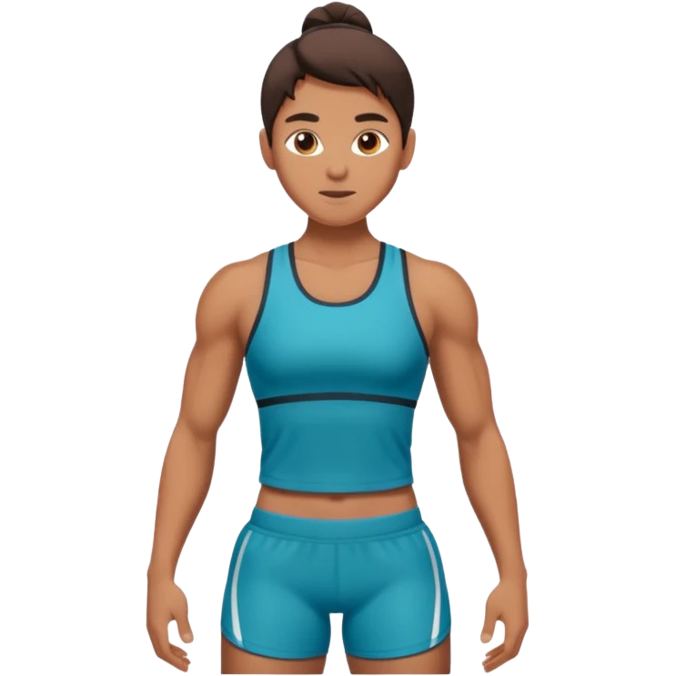 athlete model  emoji