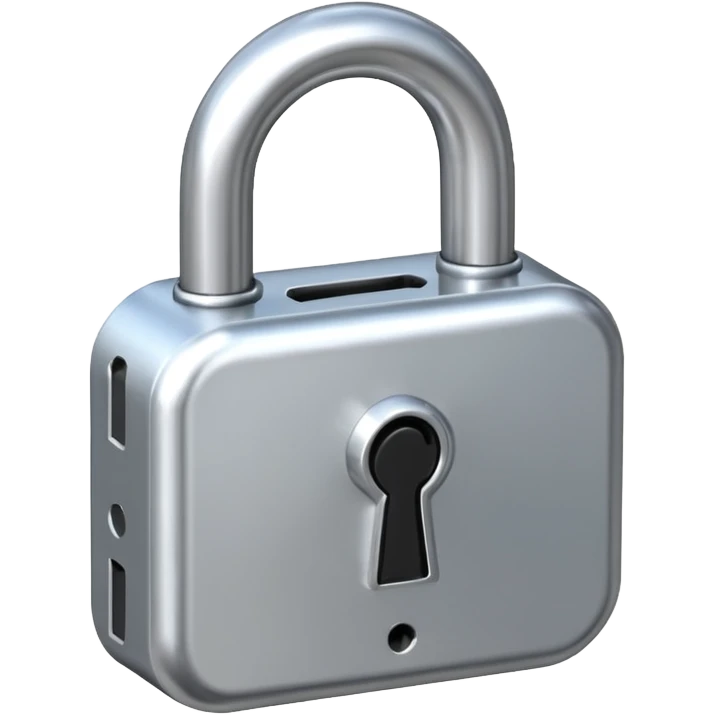 lock with numbers emoji