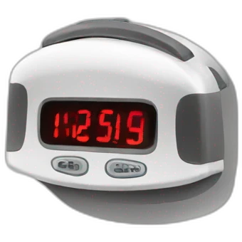 Alarm that says inside LA emoji