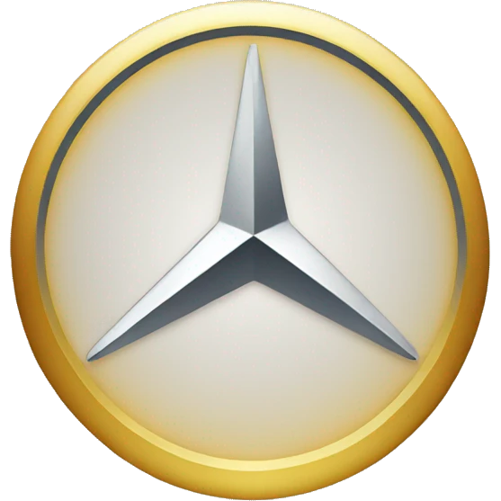 Mercedes logo emoji