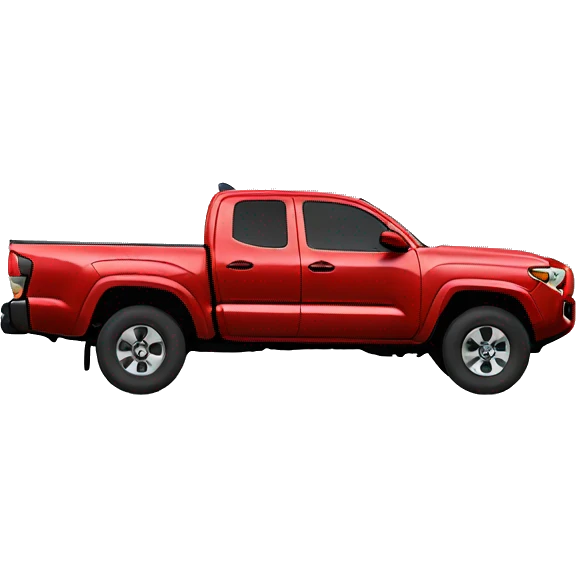 Red toyota tacoma emoji