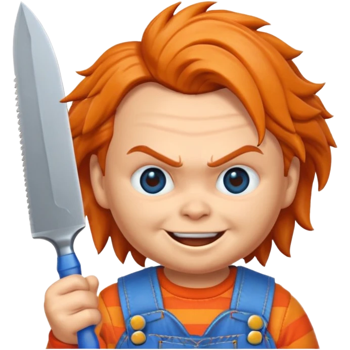 Un emojin de chuky emoji