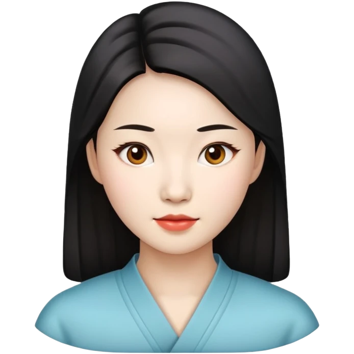 china woman photorealistic emoji