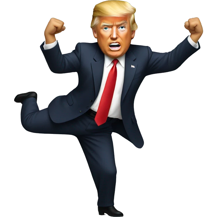 Dancing Trump emoji