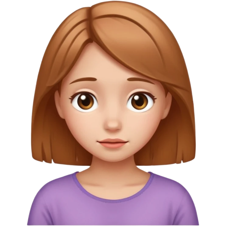 Fille gêner emoji