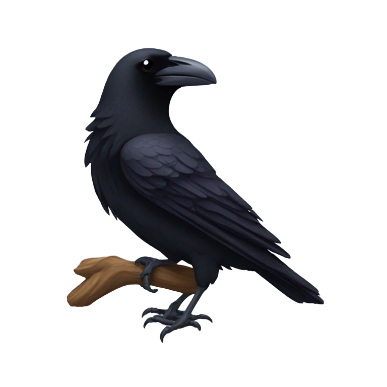 Raven passed out emoji