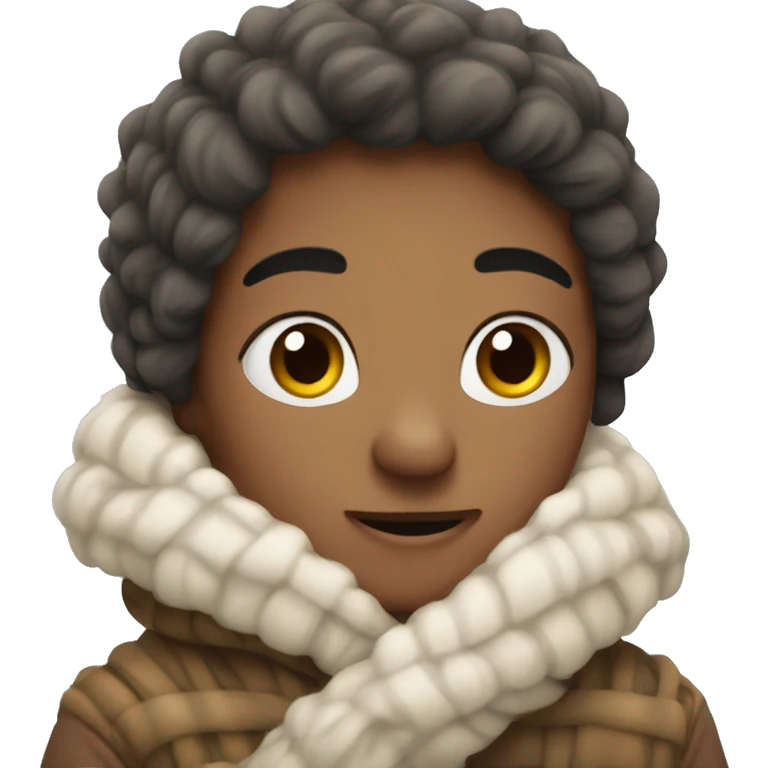 Cozy winter emoji