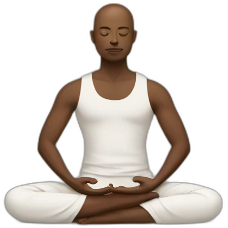 meditation emoji