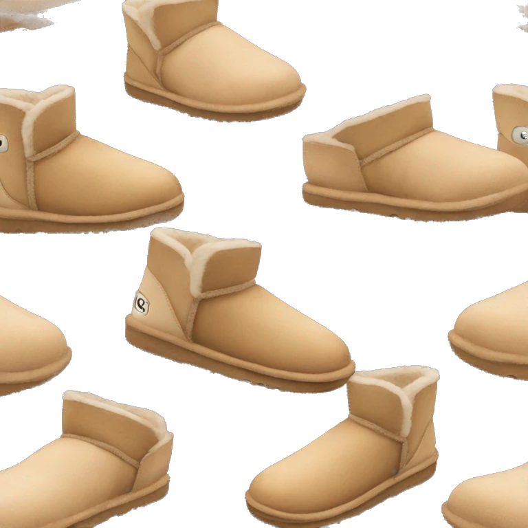 Ugg slipers emoji