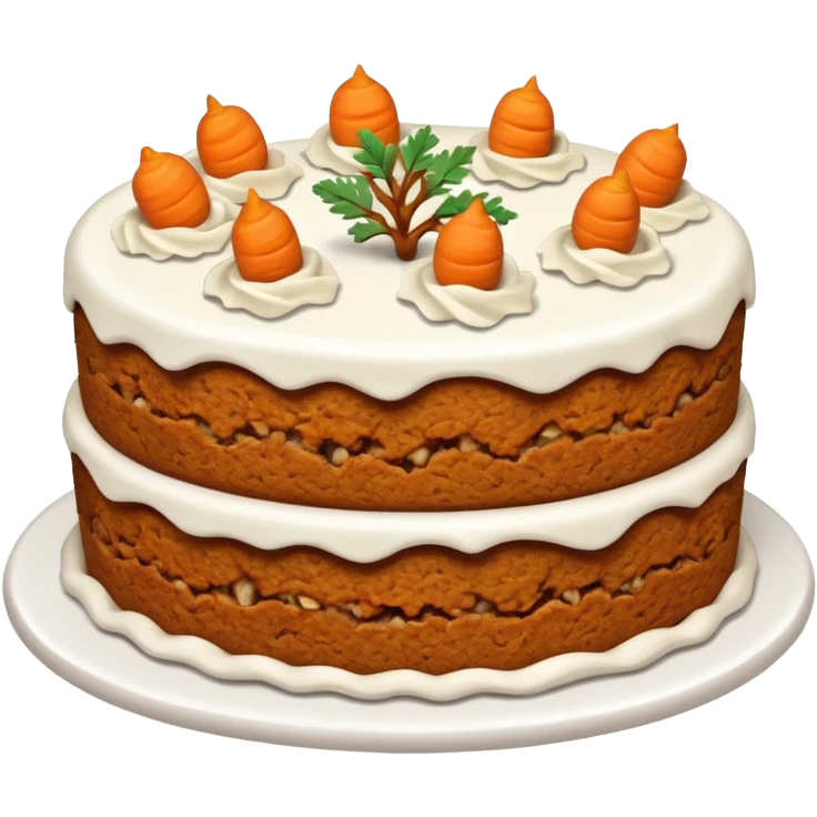 tarta carrot cake emoji