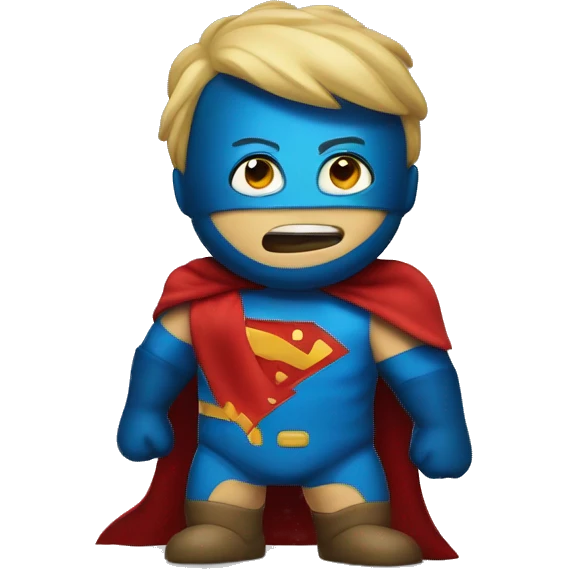 super heroi da limpeza emoji