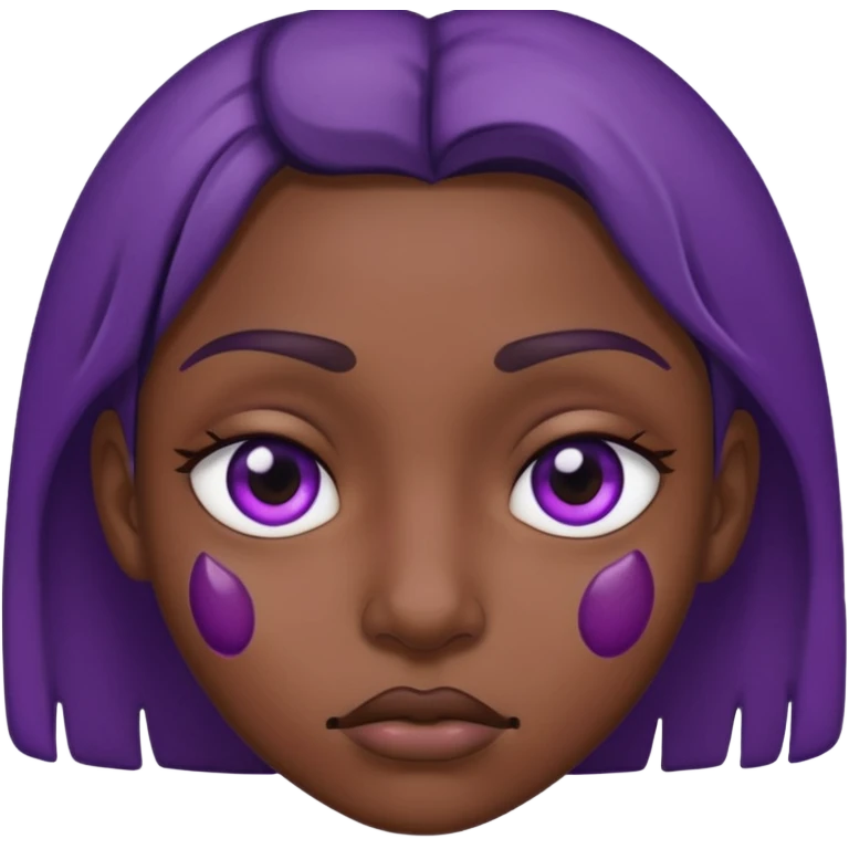 bruises around the eye around the eyes emoji