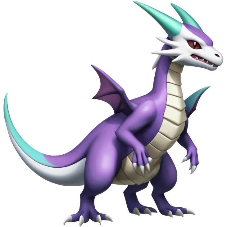 Shiny Noivern-Marowak-Lugia-Fakémon-hybrid-creature (full body)  emoji