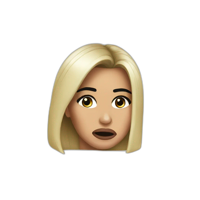 kim k cry emoji