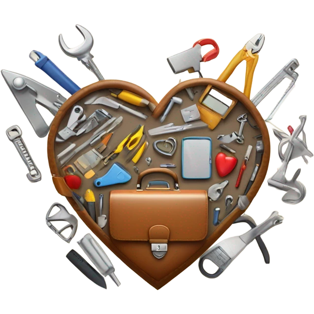 My normal job heart emoji