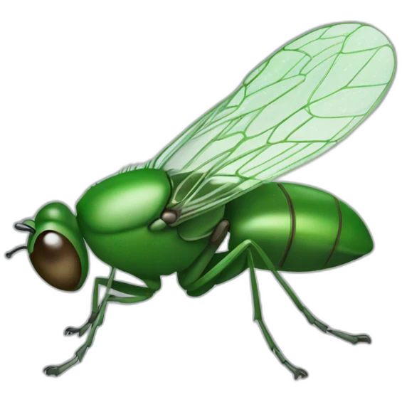 Mouche verte emoji