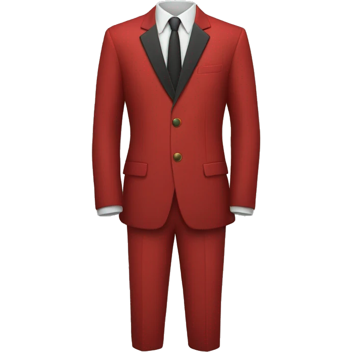 red suit coat  emoji