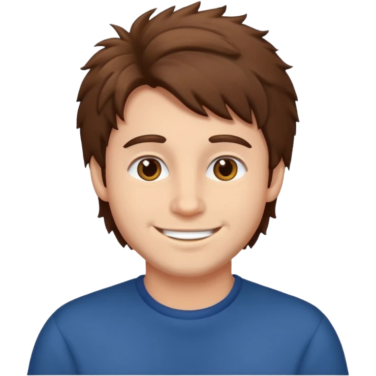  fluffy hair man emoji