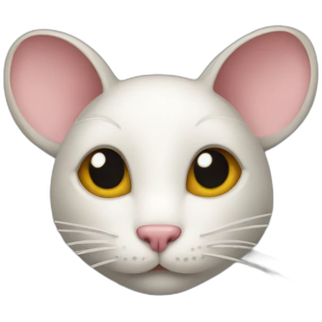 cat mouse crossing emoji