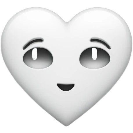 White small heart emoji