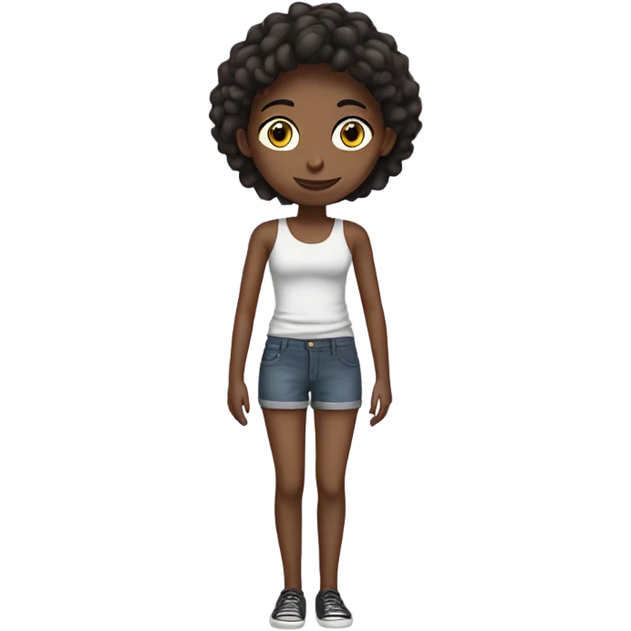 Skinny girl emoji