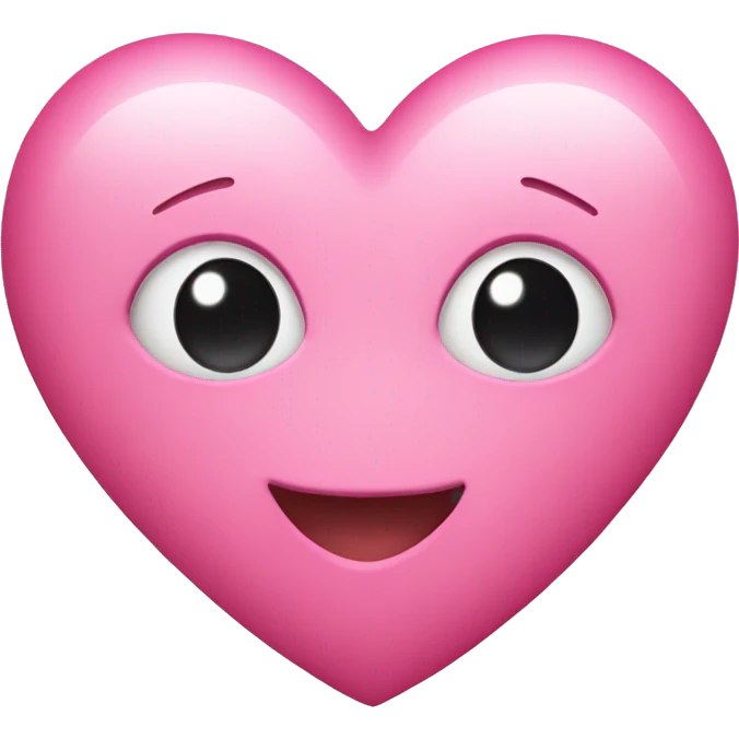 Pink heart emoji