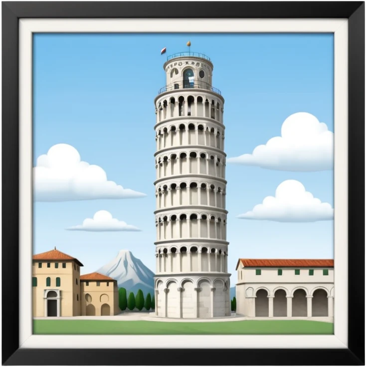 Pisa tower emoji