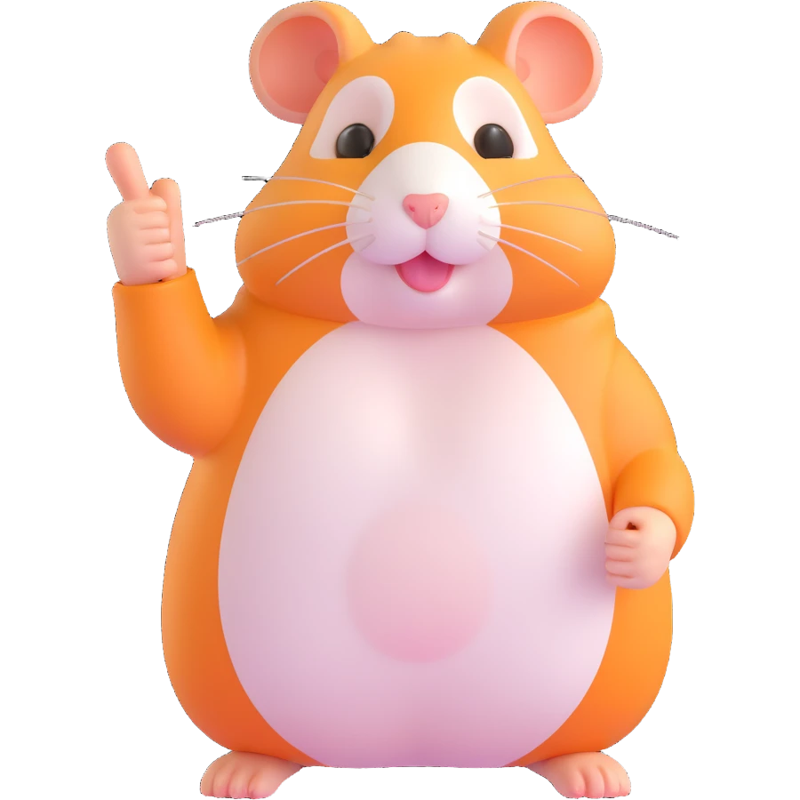 hamster giving a thumbs up emoji