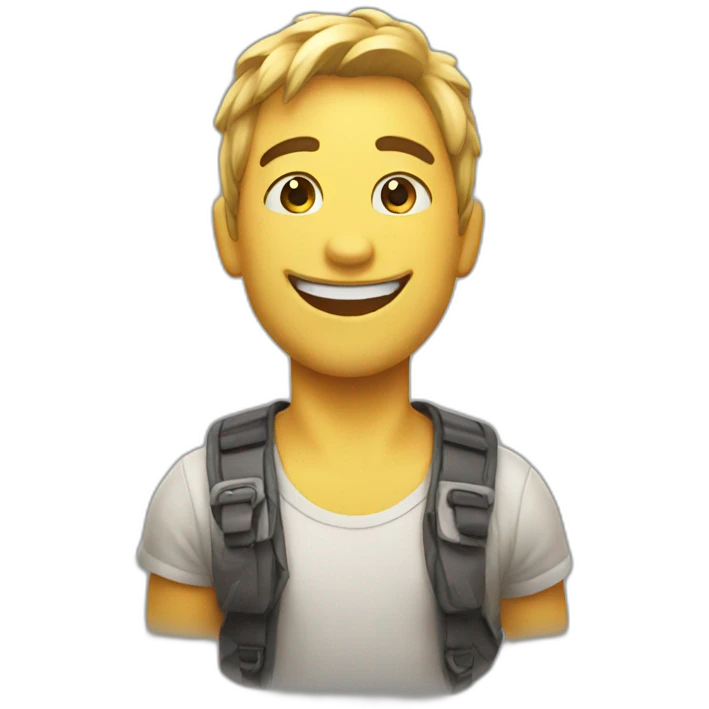 fast happy emoji