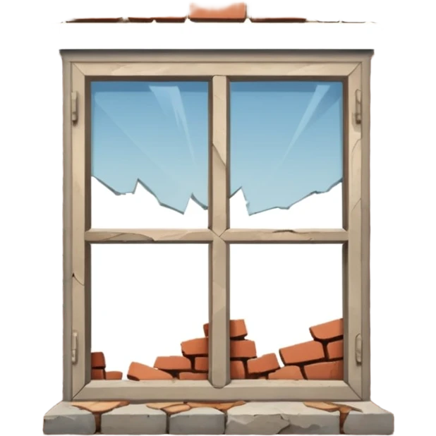 House with problem emoji