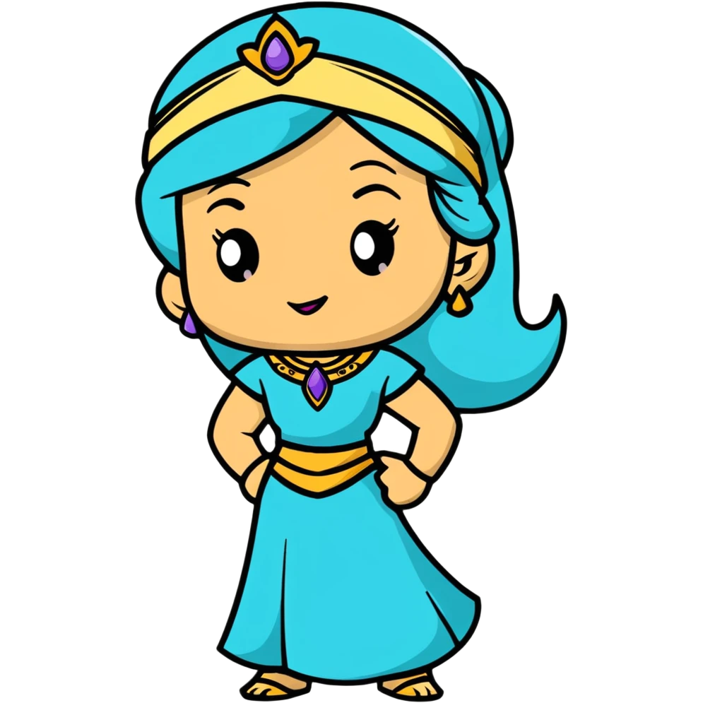 Princess Jasmine emoji
