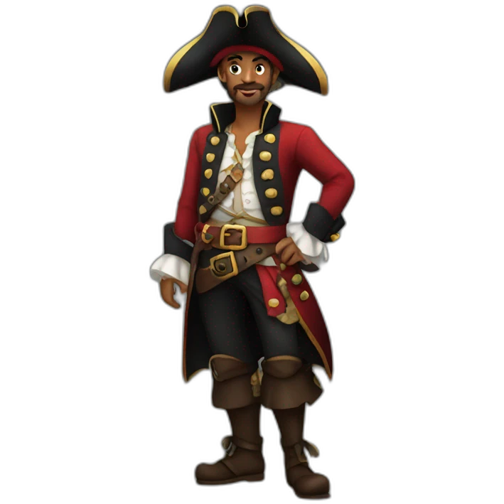 pirate fullbody emoji