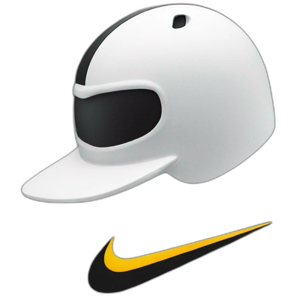 Nike logo black emoji