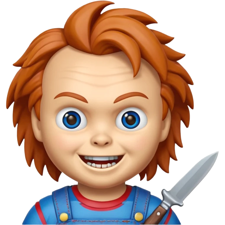 Un emojin de chuky emoji