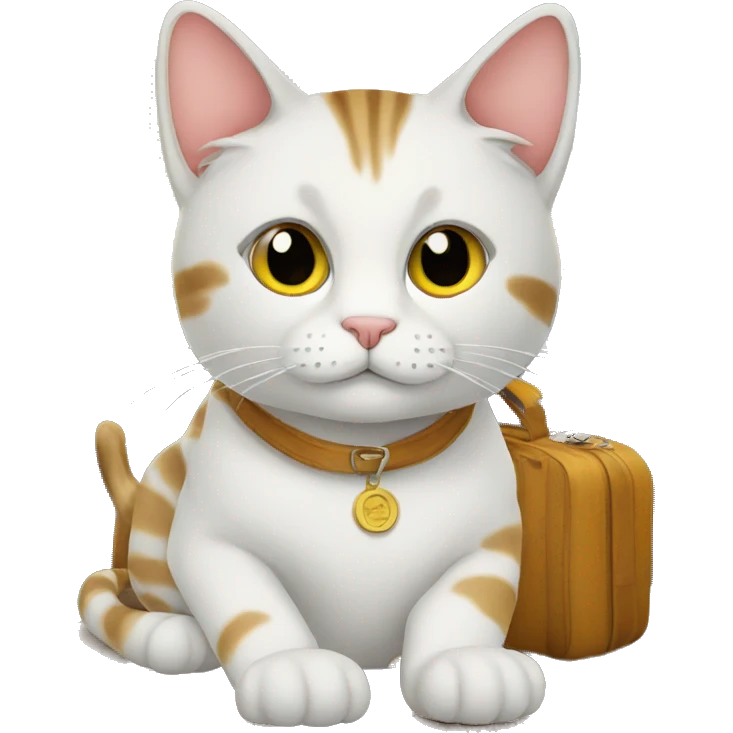 travel cat emoji