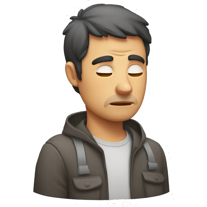 tired man emoji