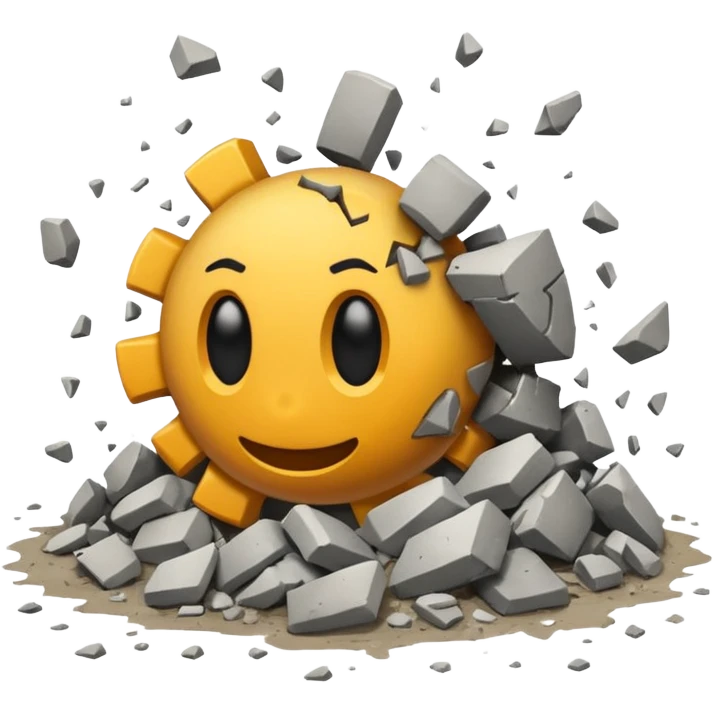 destruction emoji