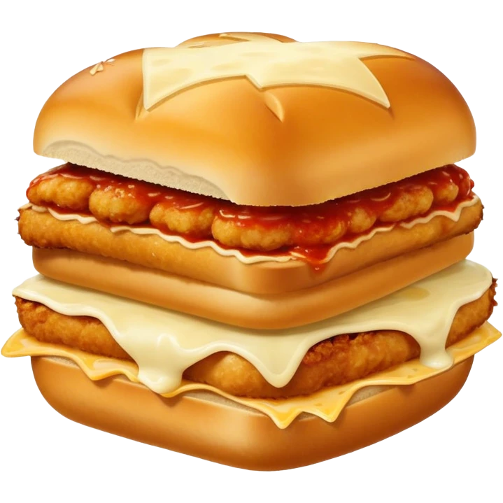 Chicken Parmesan sandwich  emoji