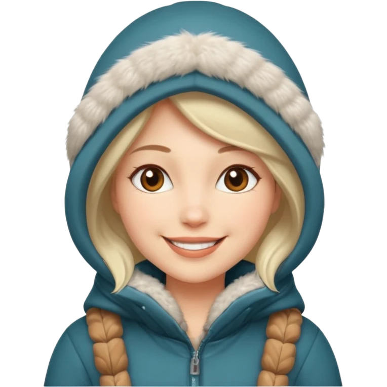 woman in winter outfit emoji