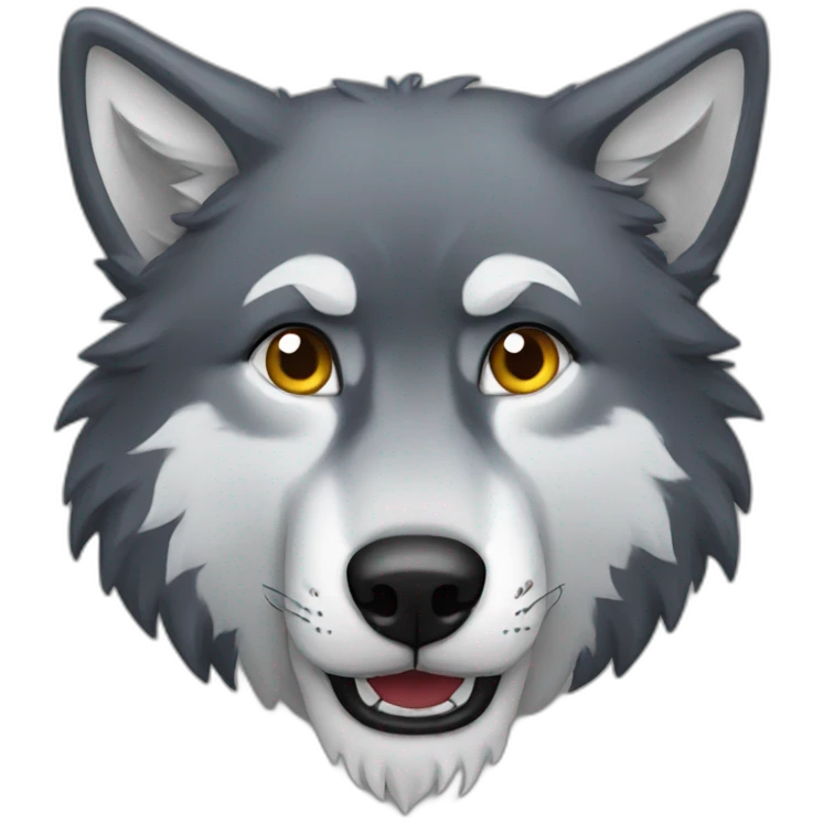 Wolf emoji