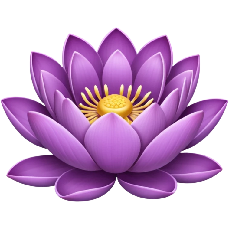 Lavender nder lotus emoji