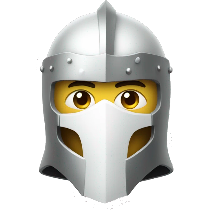 white warrior knight emoji