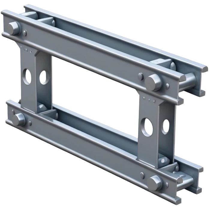 H-beam steel girder with bolts emoji