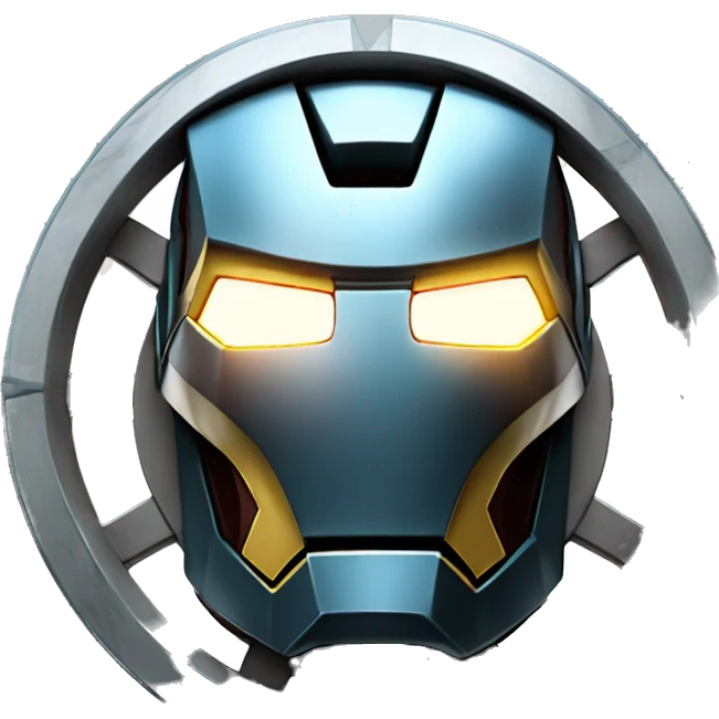 Iron Man Arc Reactor Symbol emoji