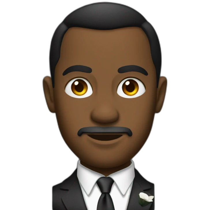 black james bond emoji