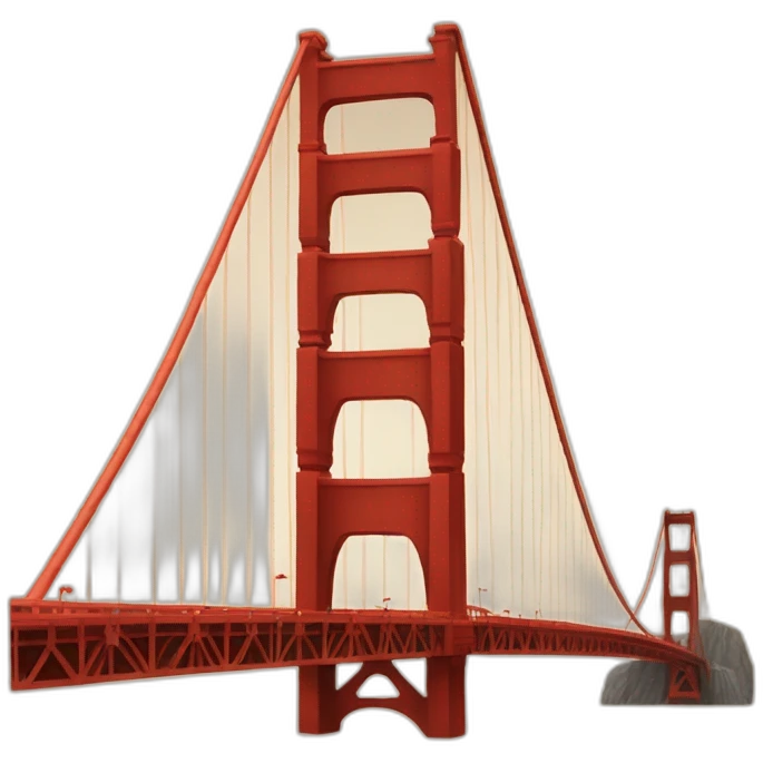 Golden gate bridge emoji