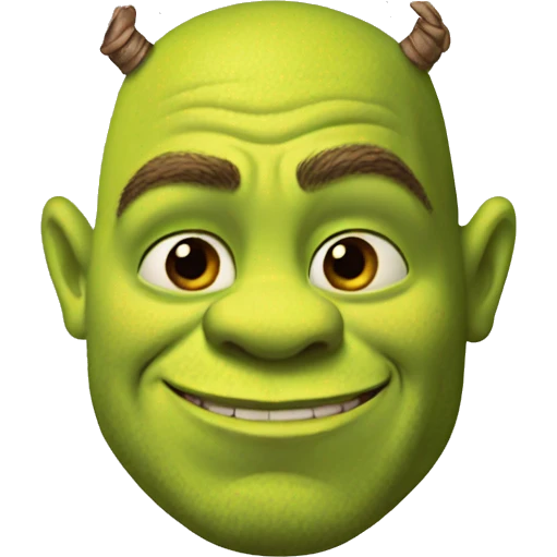 tattoed shrek emoji