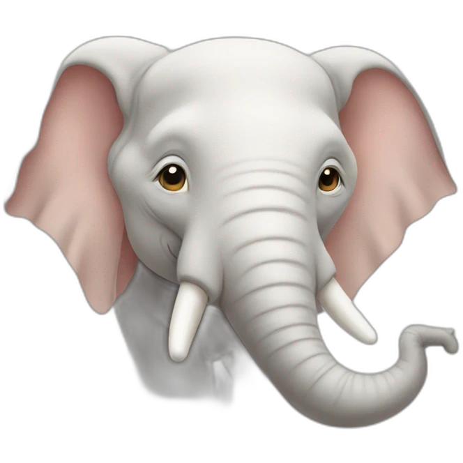 albinos elephant emoji